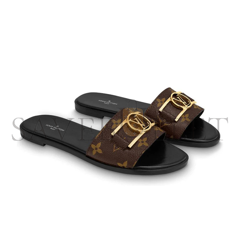 LOUIS VUITTON LOCK IT FLAT MULE 1A64MM